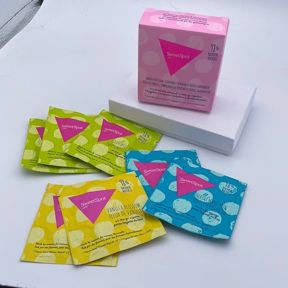 Sweet Spot Labs box 7 wipettes NEW - Picture 1 of 3